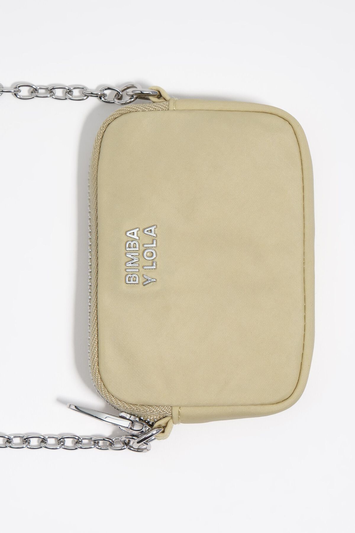 Apple green nylon coin purse