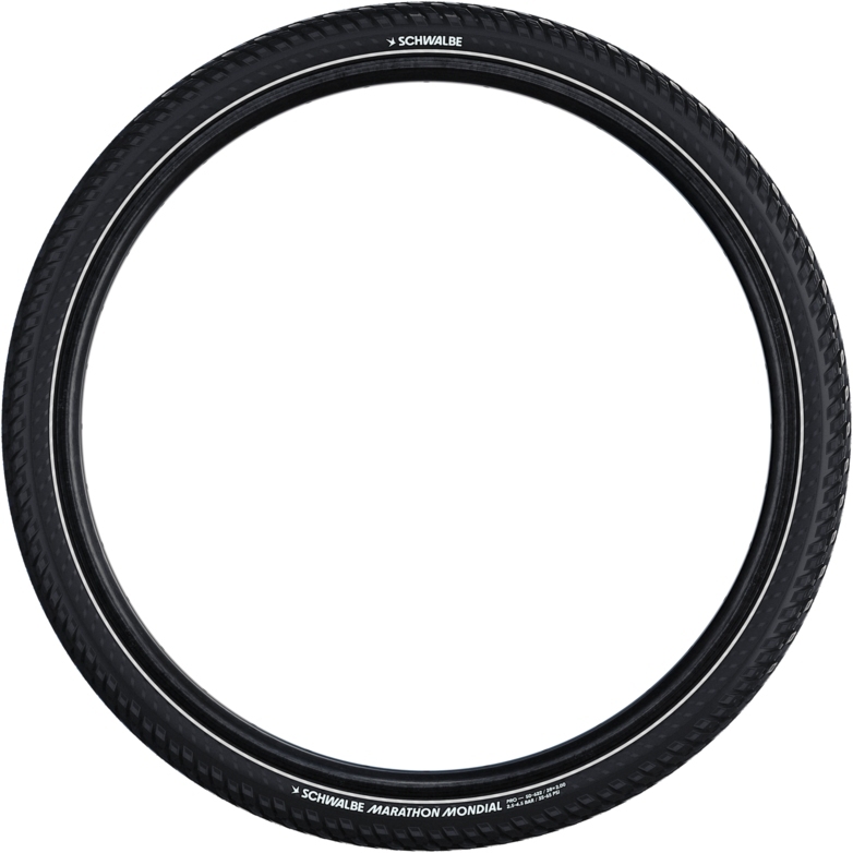 Schwalbe Marathon Mondial Folding Tire - Evolution | Addix | V-Guard | ECE-R75 - 26x2.00
