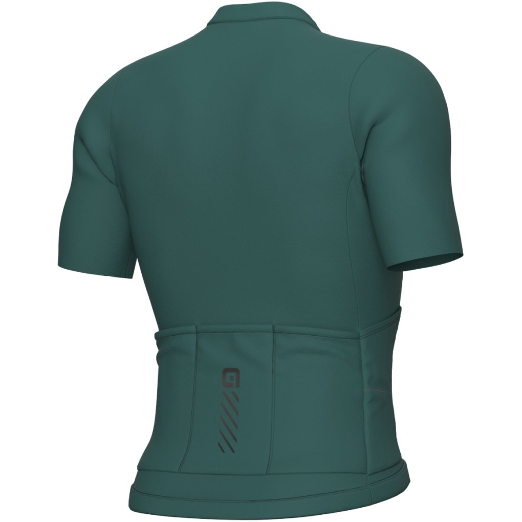 Alé Color Block Off Road Short Sleeve Jersey Men - moss green