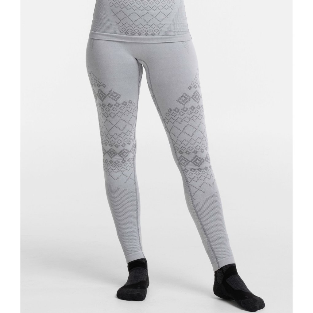 Löffler Transtex® Warm Retr'X Long Underpants Women - grey melange A09