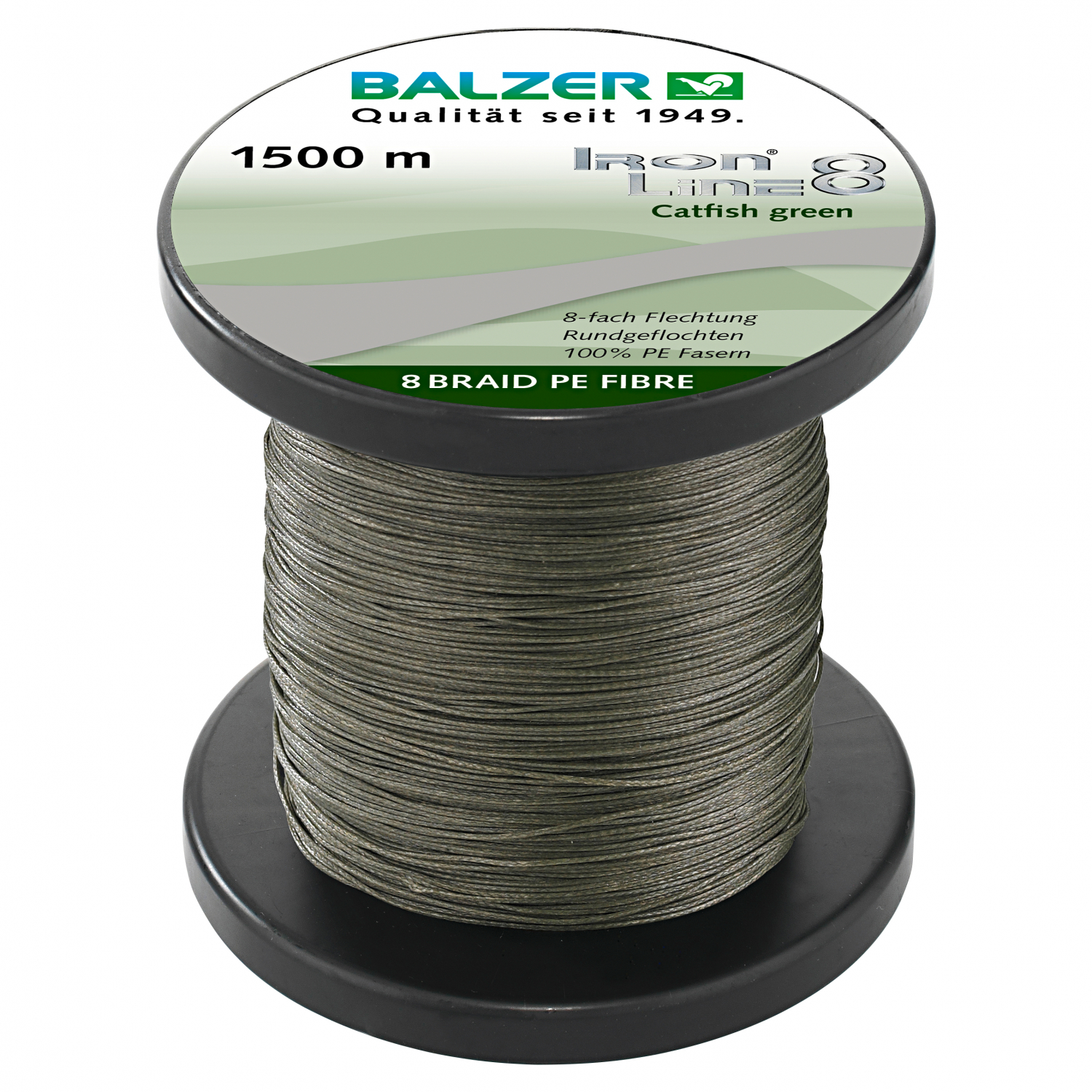 Balzer Fishing Line Iron Line Catfish (green, 1.500 m)
