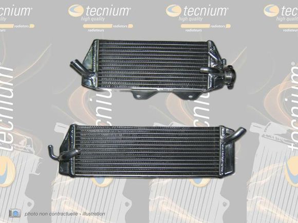 Radiateur Tecnium gaucheHONDA 450 CRF 450 X (PE06) - 2005 - 2009Ref : TE02466A / 1011341