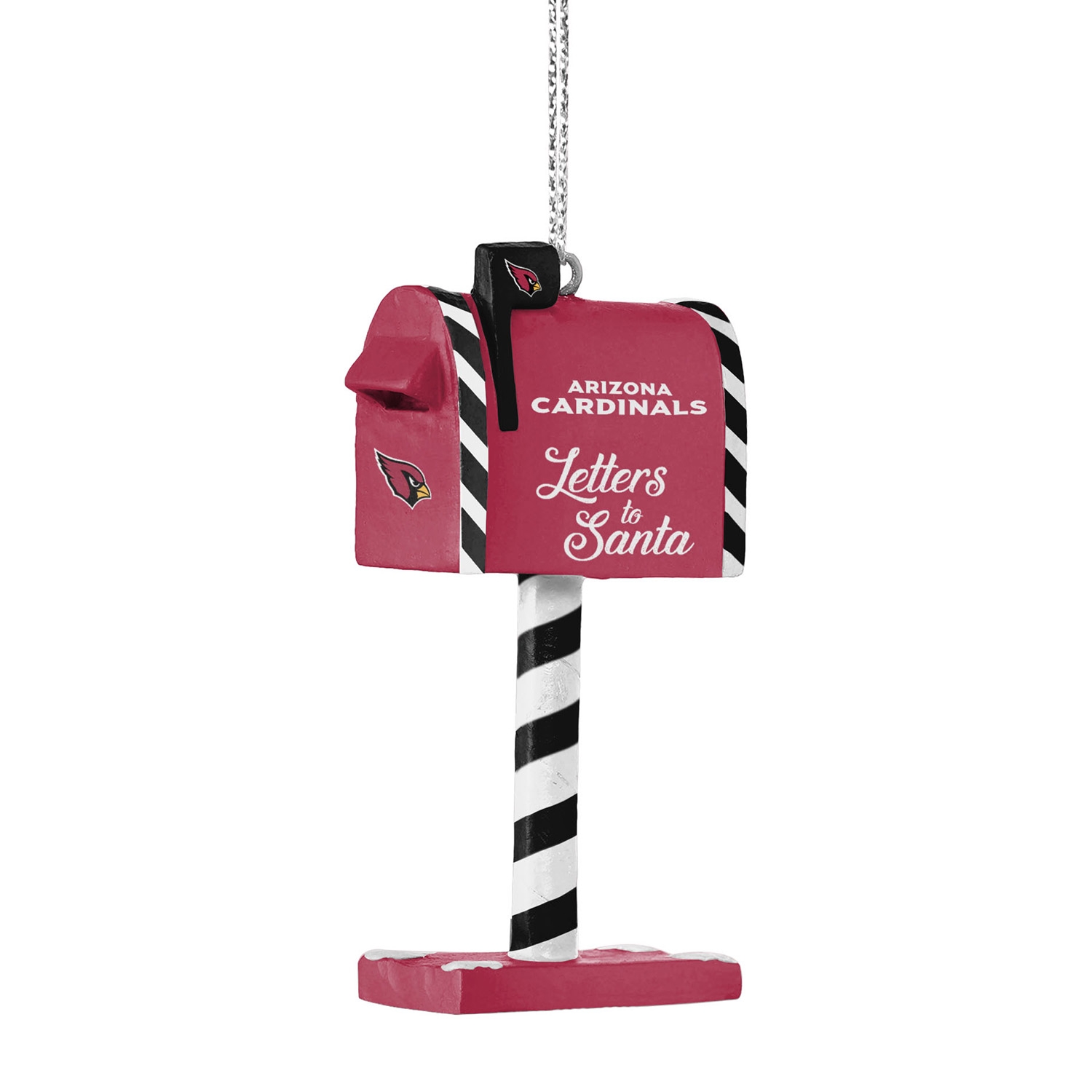 Arizona Cardinals NFL Mailbox Christmas Ornament