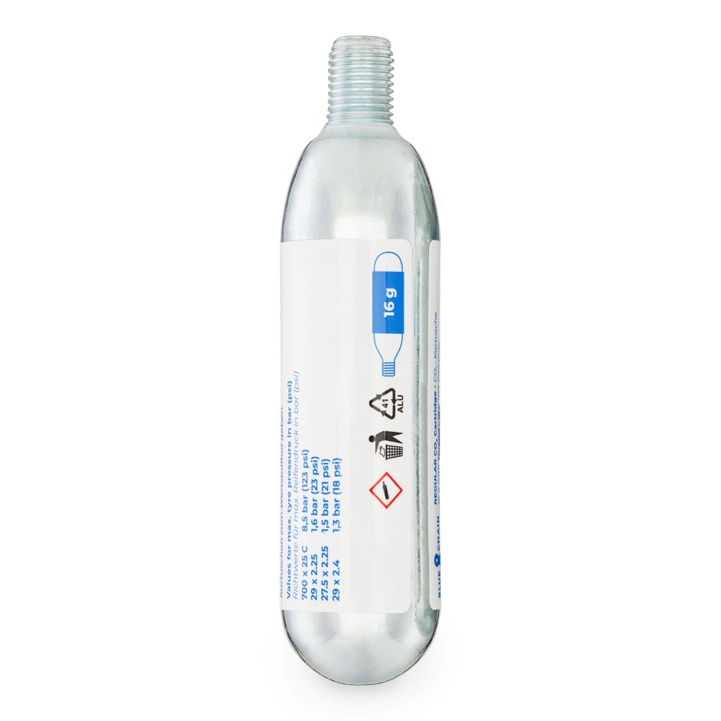 BLUECHAIN CO2 Cartridges with Thread - 2x 16g
