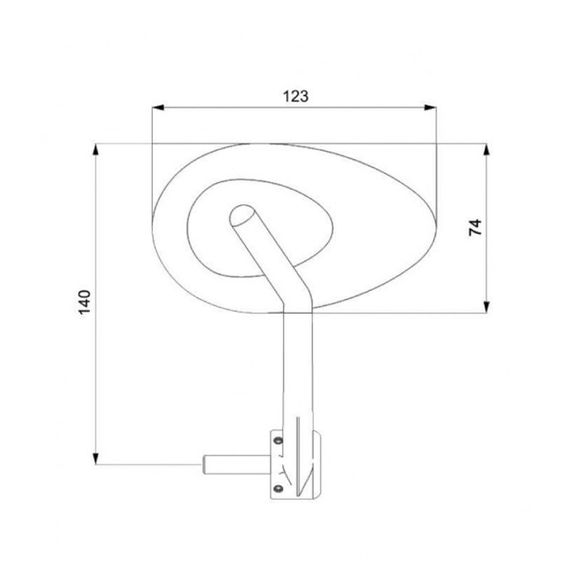 Rétroviseur Barracuda RETRO STONE CHROME (la paire) Universel - GrisRef : BAR0116 / RETRO STONE CHROME