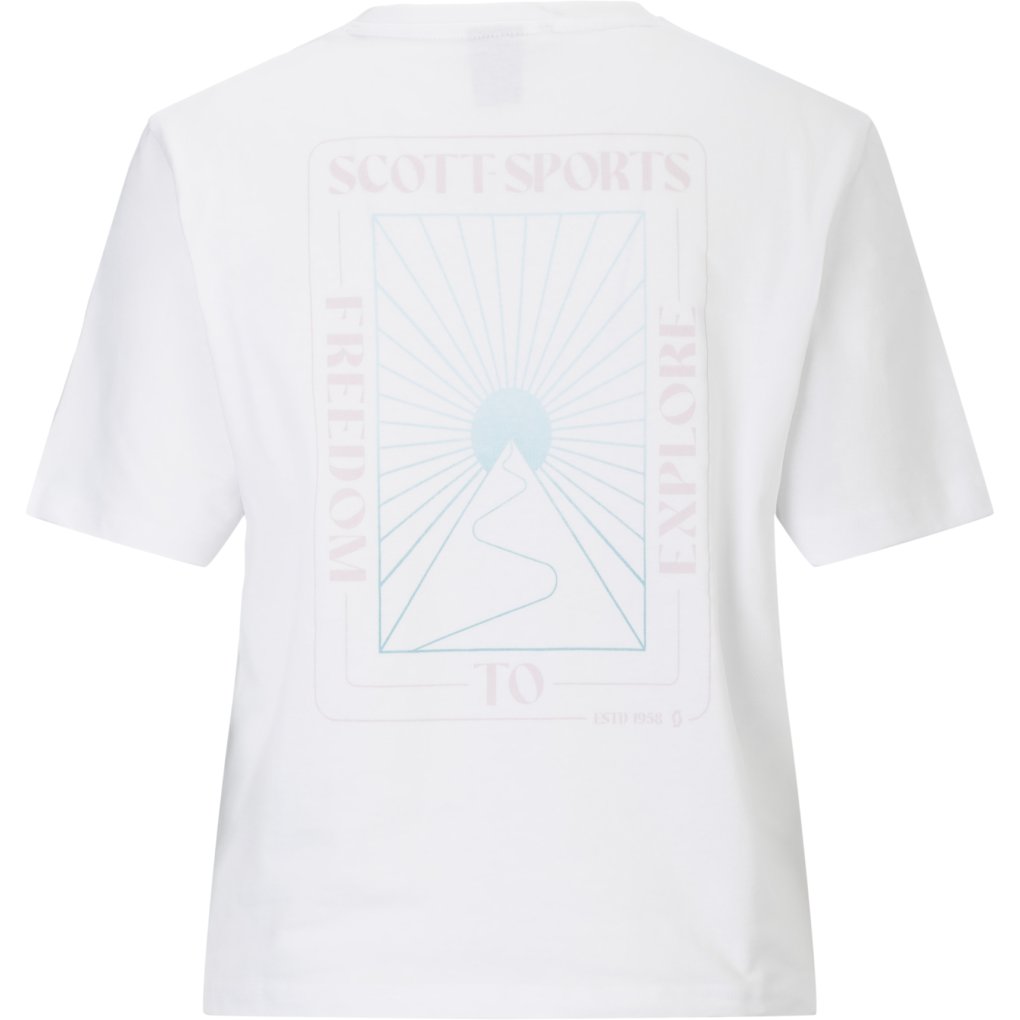 SCOTT Graphic Short Sleeve Tee Women - white
