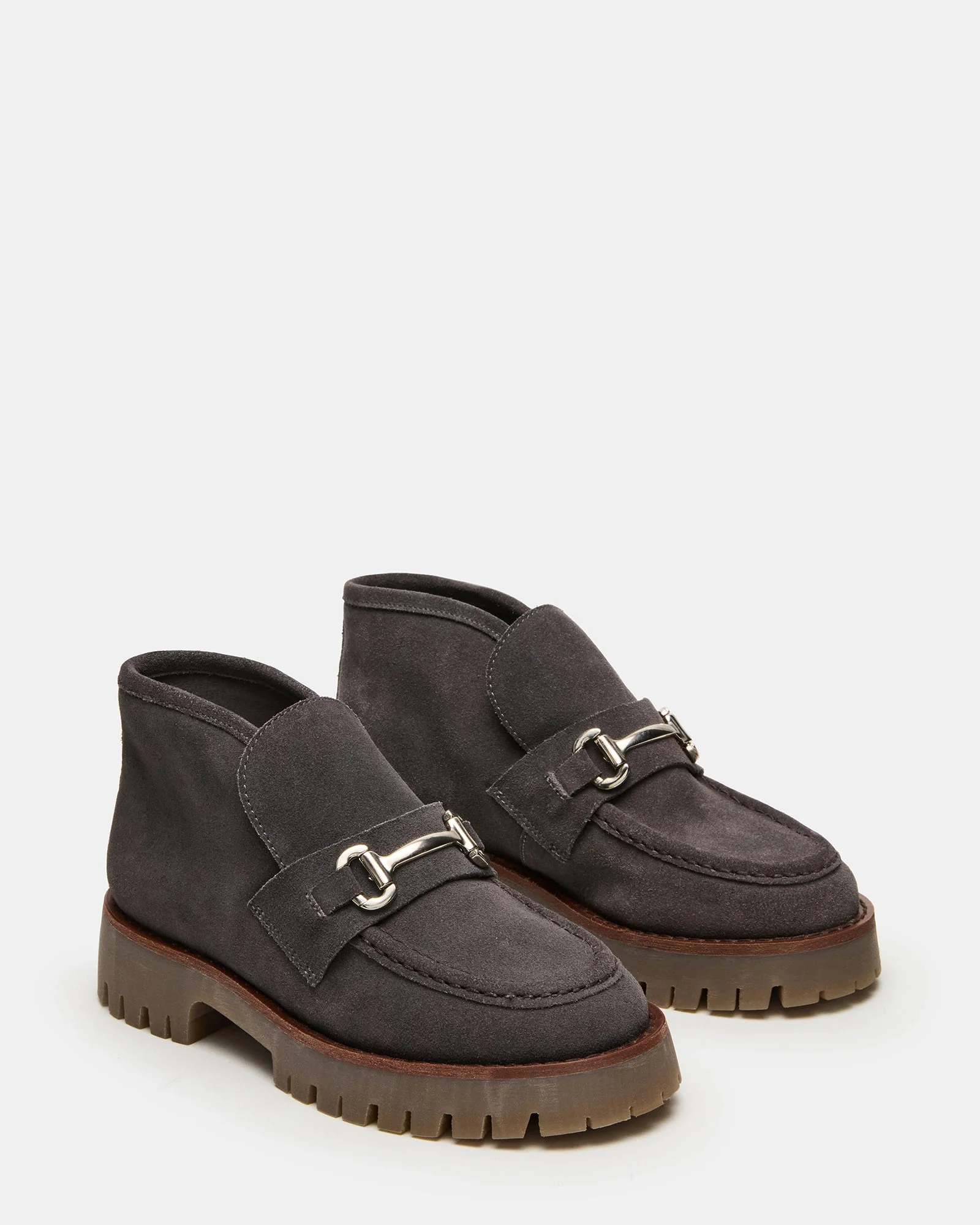Leon Grey Suede