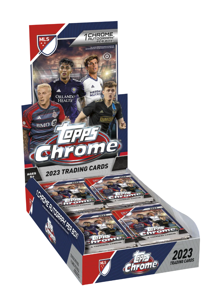 2023 Topps MLS Chrome - Hobby Box