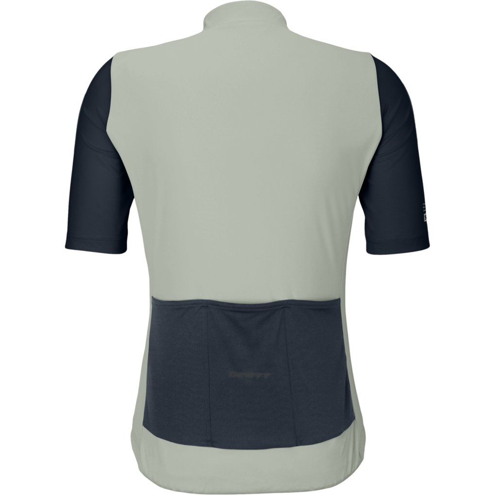 SCOTT Endurance Short Sleeve Jersey Men - spray grey/dark blue