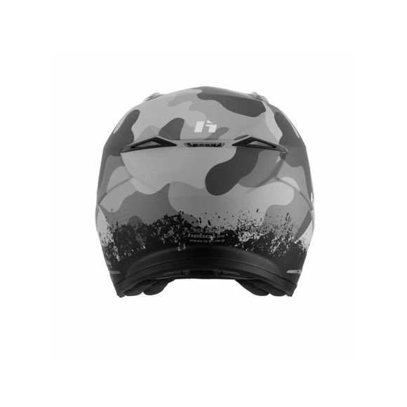 Hebo V6 2025 trial helmet - Gray / WhiteRef: HBO0435