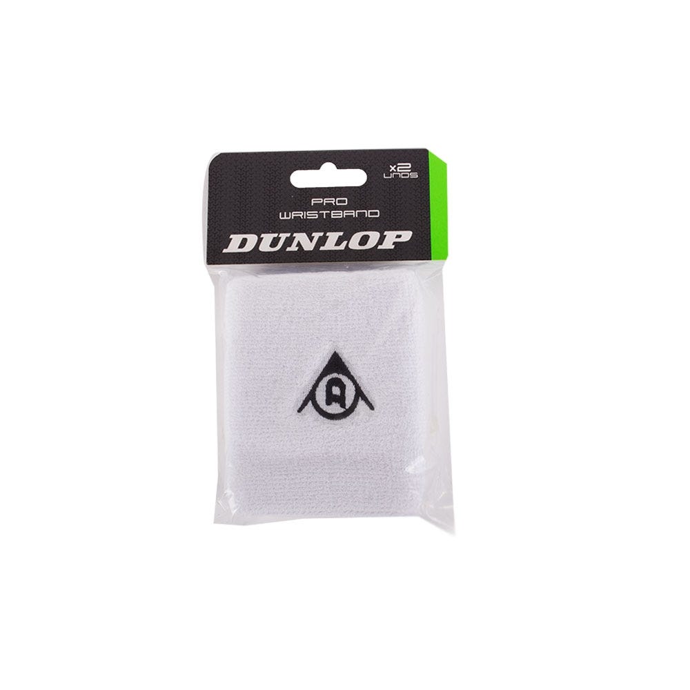 WHITE DUNLOP PRO X2 WRISTBAND