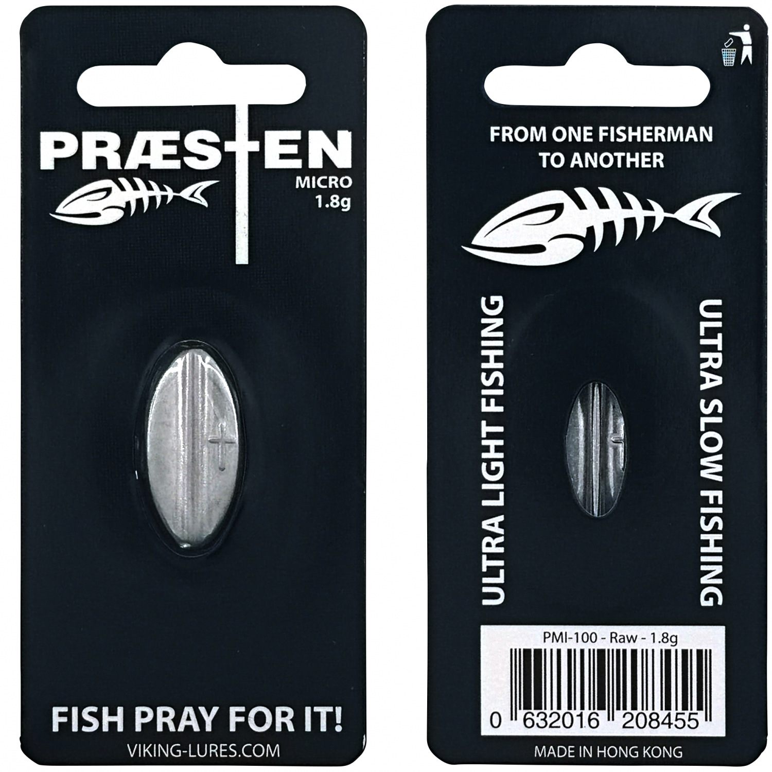 OGP Inline lure Præsten Micro (Raw)