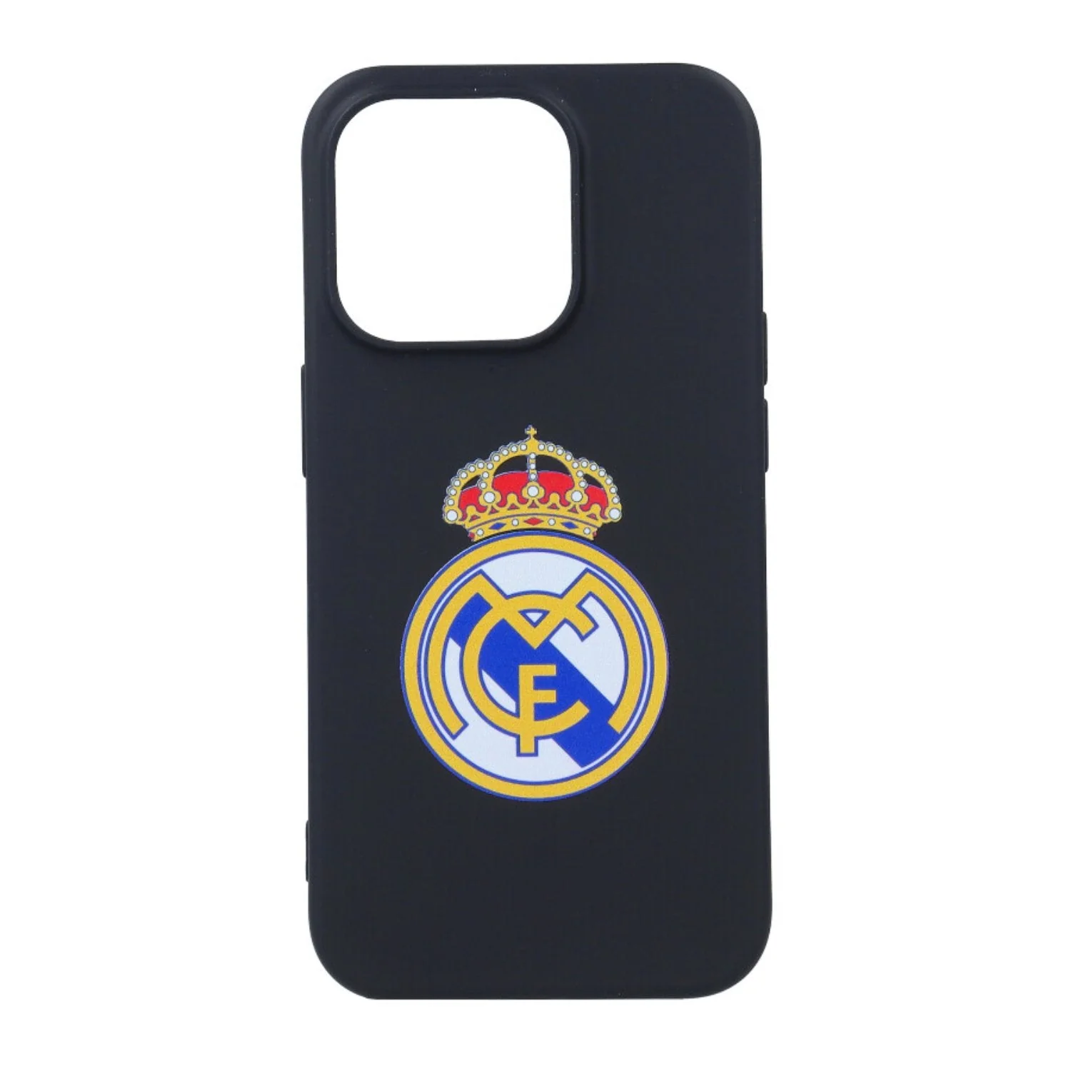 Real Madrid Black Crest iPhone 14 Pro Max Case