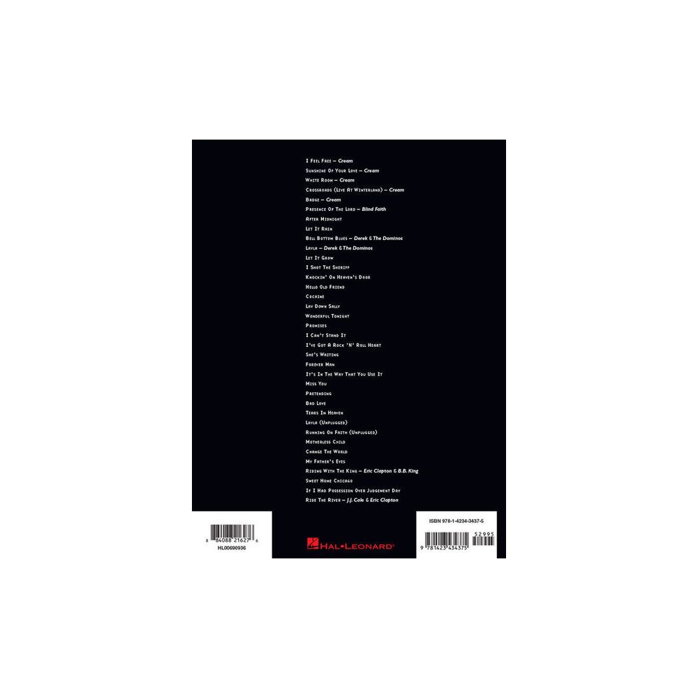 Hal Leonard Eric Clapton: Complete Clapton – Thomann Ireland