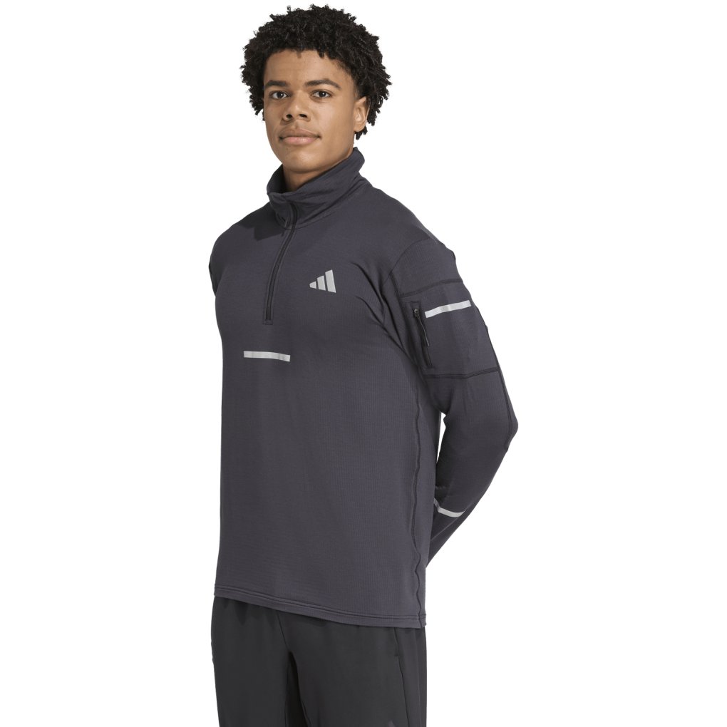 adidas Adi365 Running CLIMAWARM+ Half-Zip Top Men - black JP3843