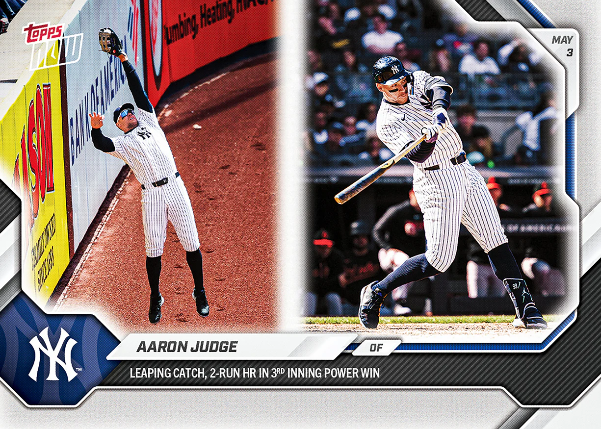 Aaron Judge - 2026 MLB Topps NOW® - Card 157 - PR: 2367