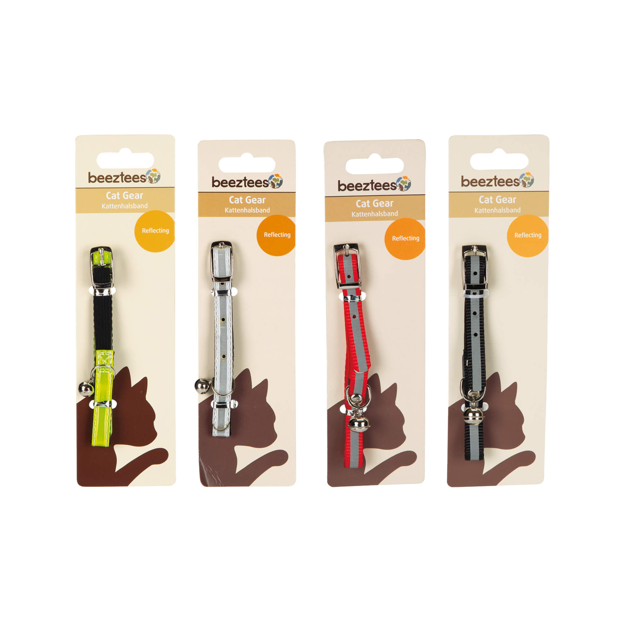 Beeztees Cat Collar Nylon - Red