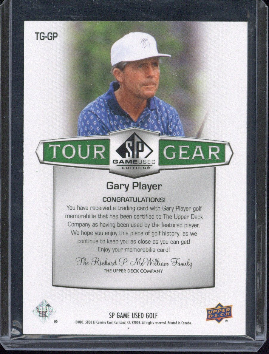 Upper Deck SP Game Used Golf Gary Player Relic #TG-GP