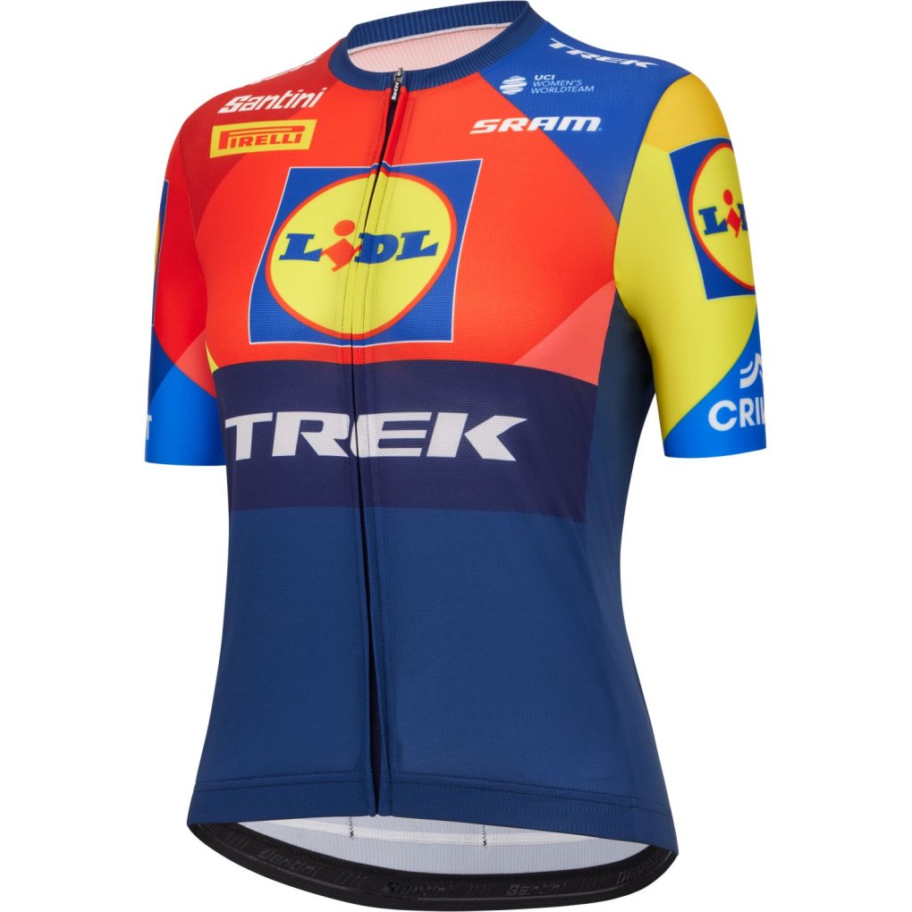 Santini Team Lidl-Trek 2025 Jersey Women RE941L75C25LT - print