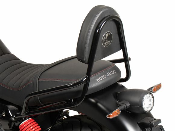 Sissy bar Hepco & Becker - noir brillantMOTO GUZZI 850 V7 STONE - 2022 - 2023Ref : HBE05409A / 600558 00 01