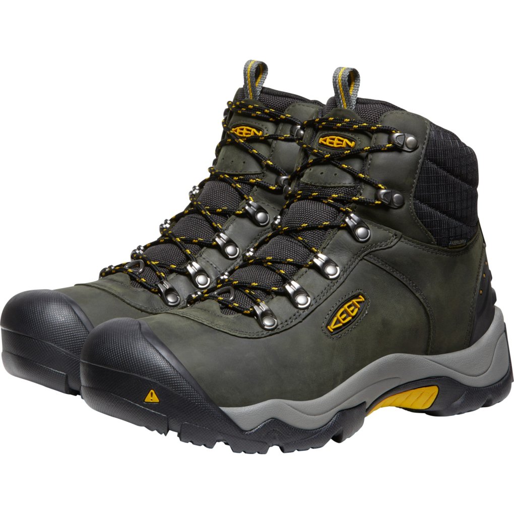 KEEN Revel III Winter Waterproof Hiking Boots Men - Magnet/Tawny Olive