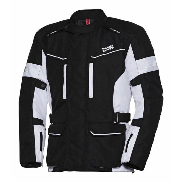 Ixs Evans-St Motorcycle Jacket - Black / WhiteRef: IS0863