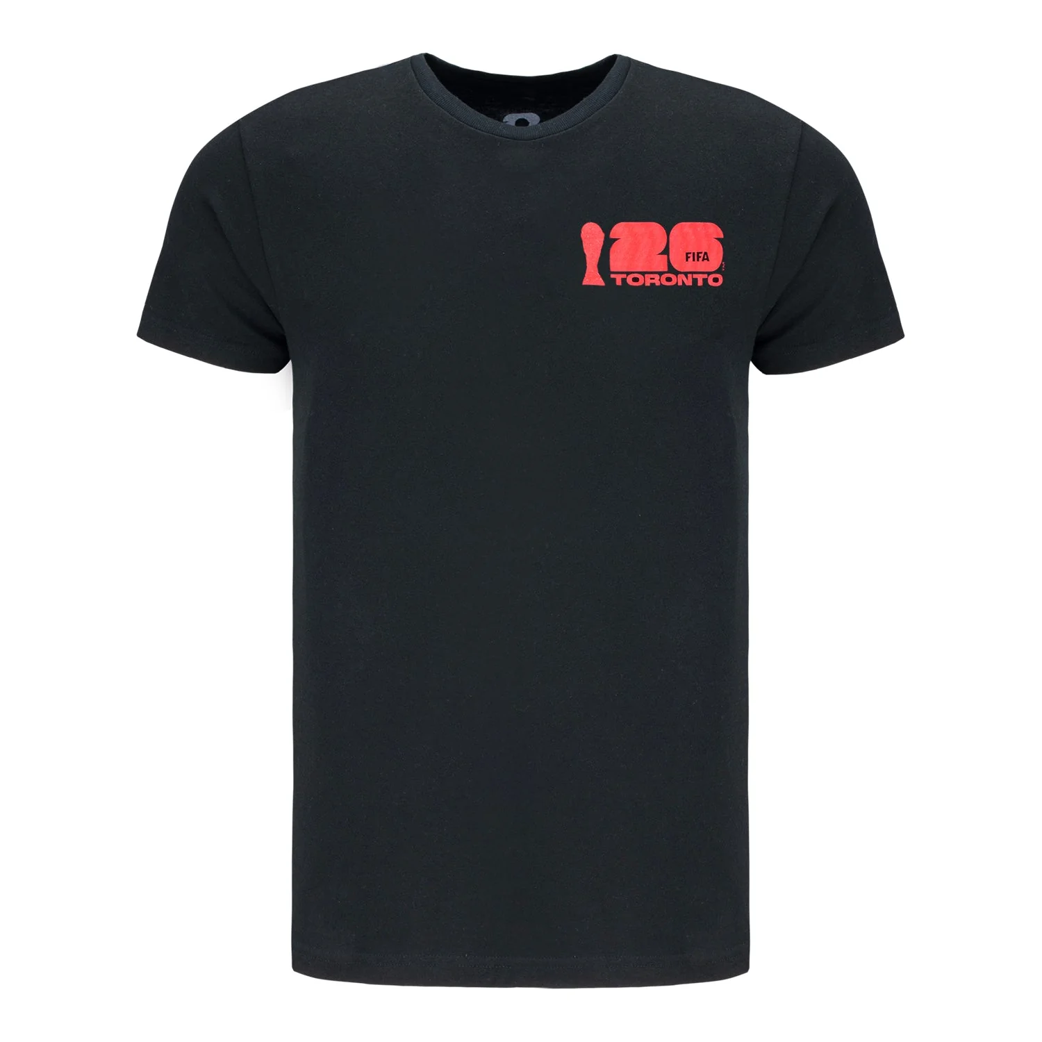 2026 Soccer Fan Collection Toronto Poster Black T-Shirt [FRE] - Unisex