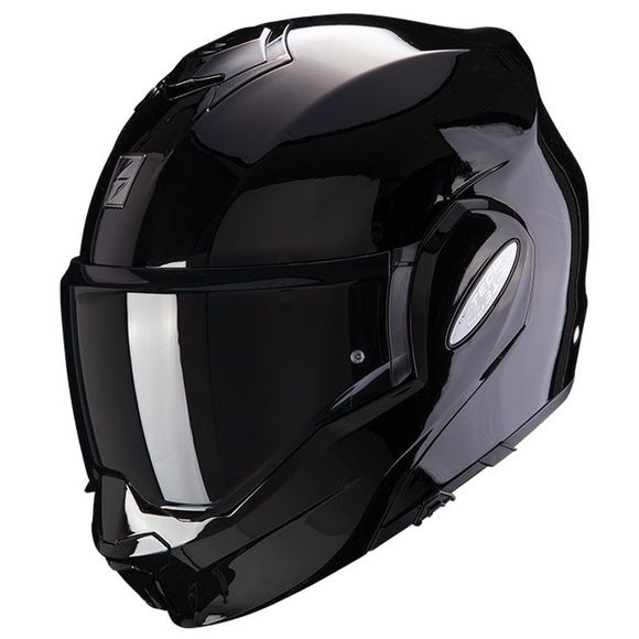 Scorpion Exo EXO-TECH EVO - SOLID - Black Modular HelmetRef: sc0933-c123