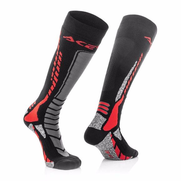 Acerbis mx-pro black red mx socks - black / redRef: AE1517