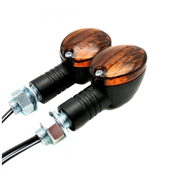 Brazoline MICRO FLASH 2 FUME LED flashing light (Pair) UniversalRef : 6083F