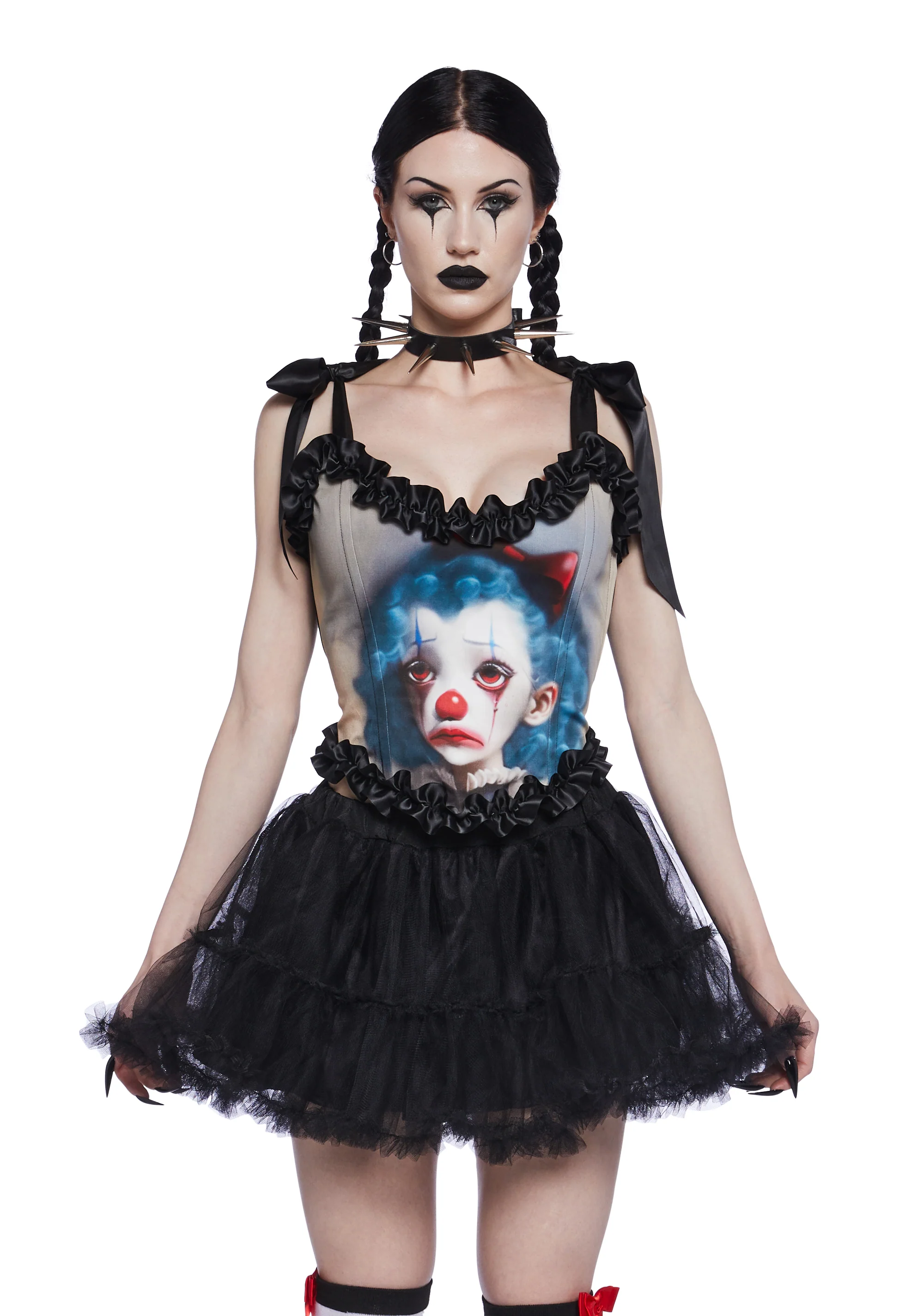 Tears Of A Clown Corset Top