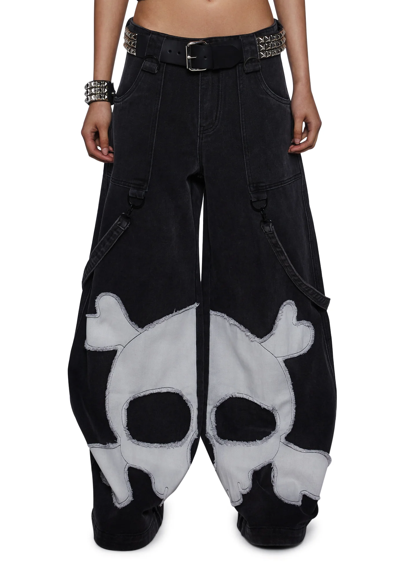 Ghostly Gauntlet Wide Leg Pants