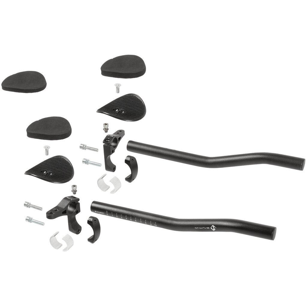 M-Wave AERO F Triathlon Extensions - 31.8mm - black