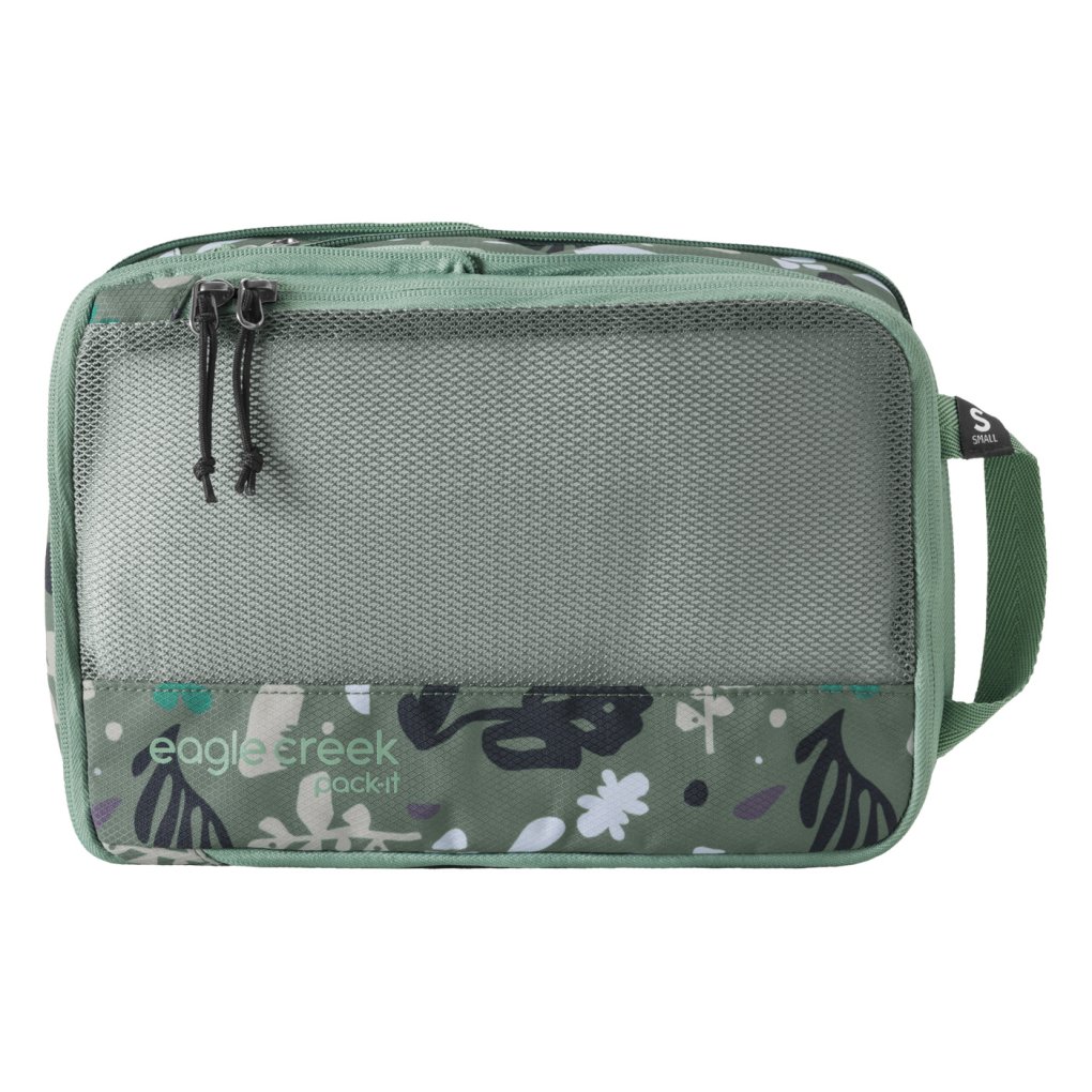 Eagle Creek Pack-It™ Reveal Compression Cube S - roots & shoots duck green