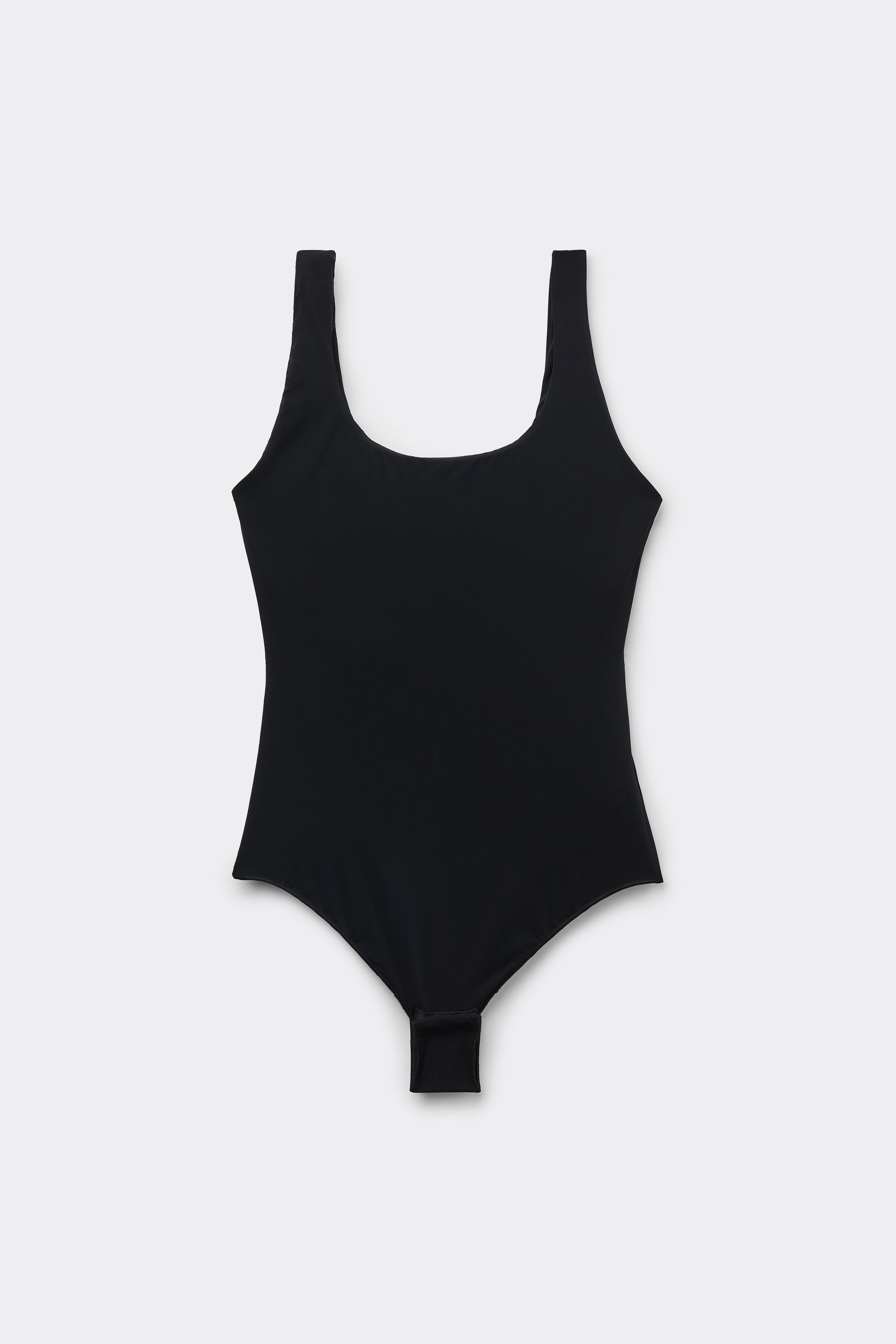 Light Touch Body with Integrated Bra and Wide Shoulder Straps