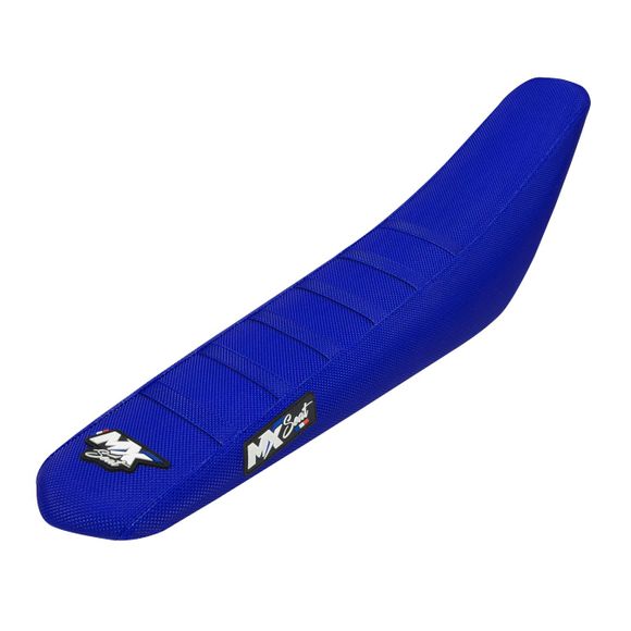 MX Seat 6 ribs saddle cover - BlueRef: MXS0123 / HVA-6RIBS-BLEUBLEU-85-2526