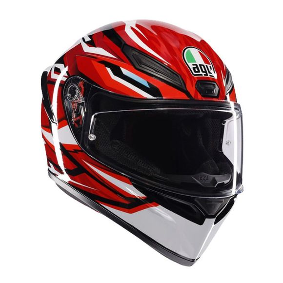 AGV K1 S - Lion - Red / White Full HelmetRef: AG1058