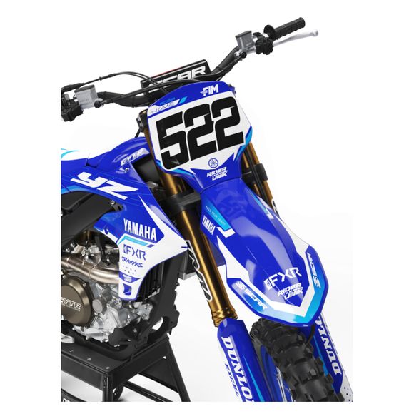 RiderUnik KAST Decal Kit - BlueYAMAHA 80 PW 80 - 1986 - 1991 - 2014Ref: Ru3058 / Ya-Kast-2