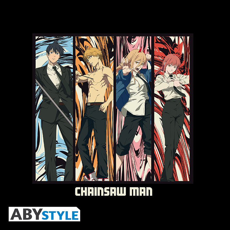 CHAINSAW MAN T-shirt new fit black Group