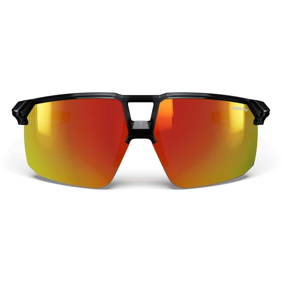 Julbo Liry Sunglasses - Glossy Black - Multilayer Red Reactiv 1-3 Light Amplifier