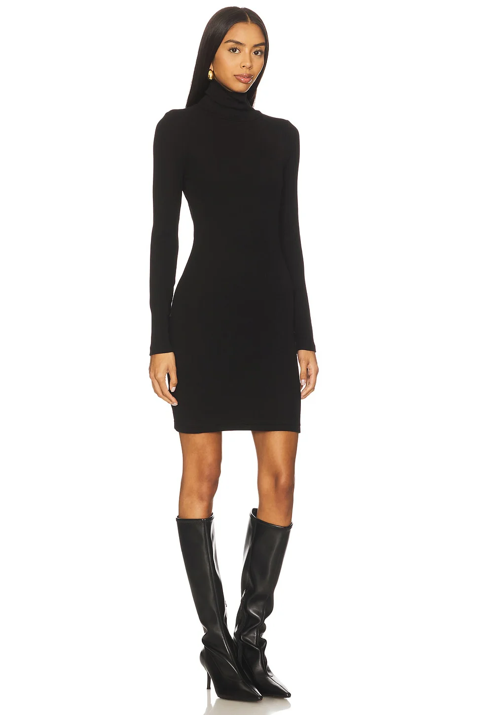 Turtleneck Mini Dress