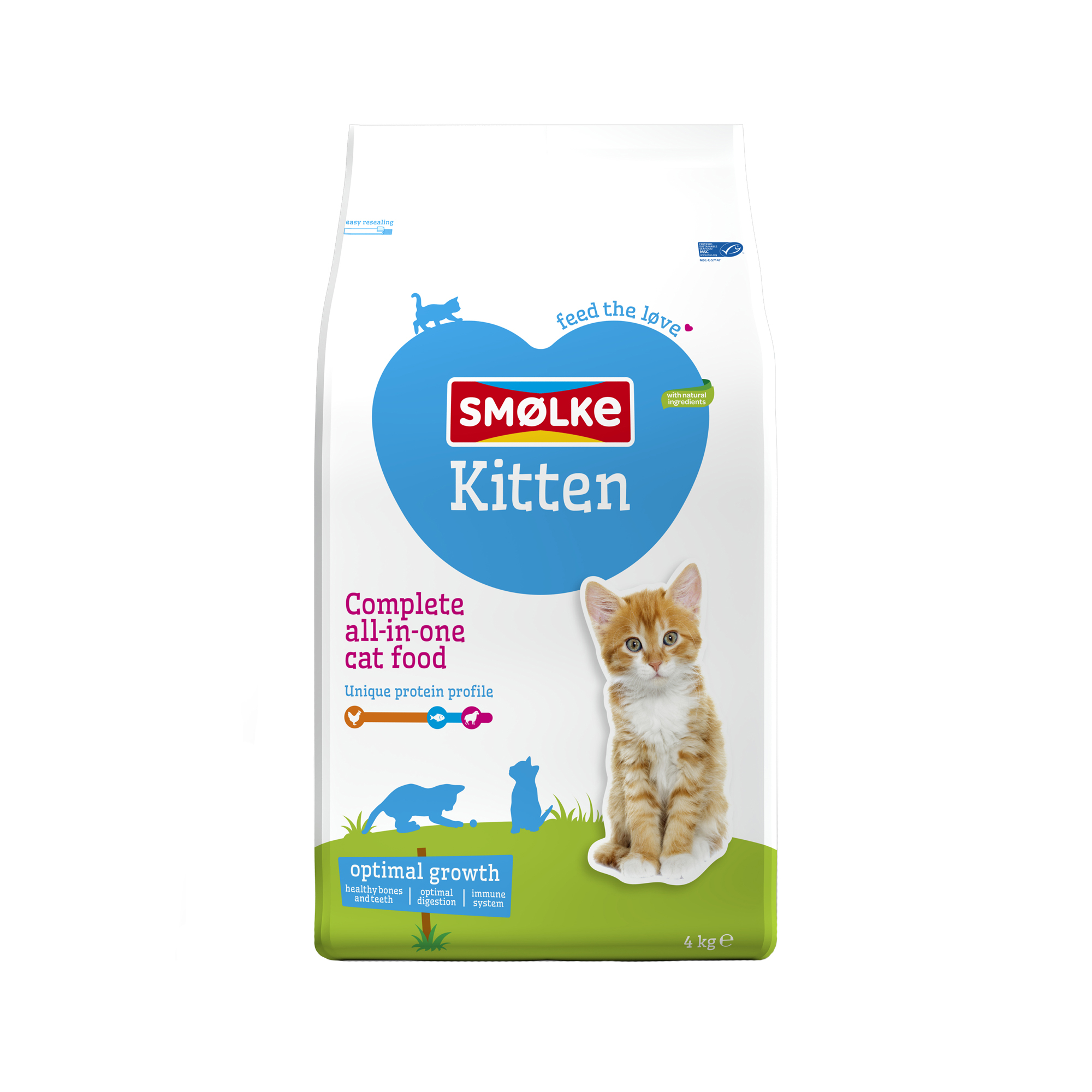 Smølke Kitten - 2kg