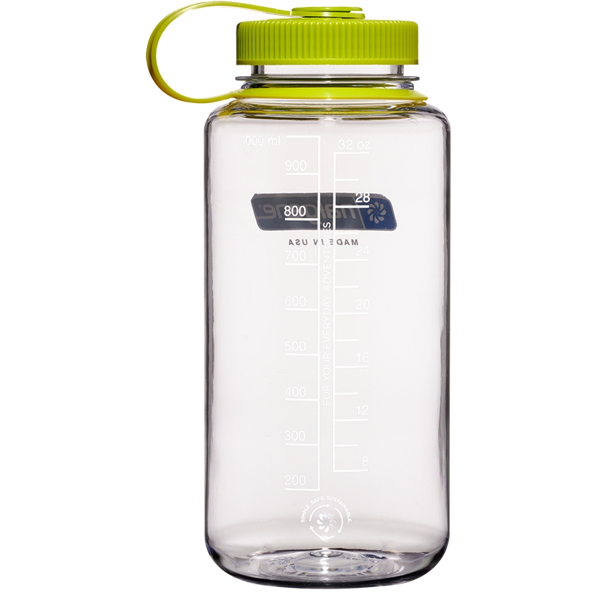 Nalgene Wide Mouth Sustain Bottle 1L - clear