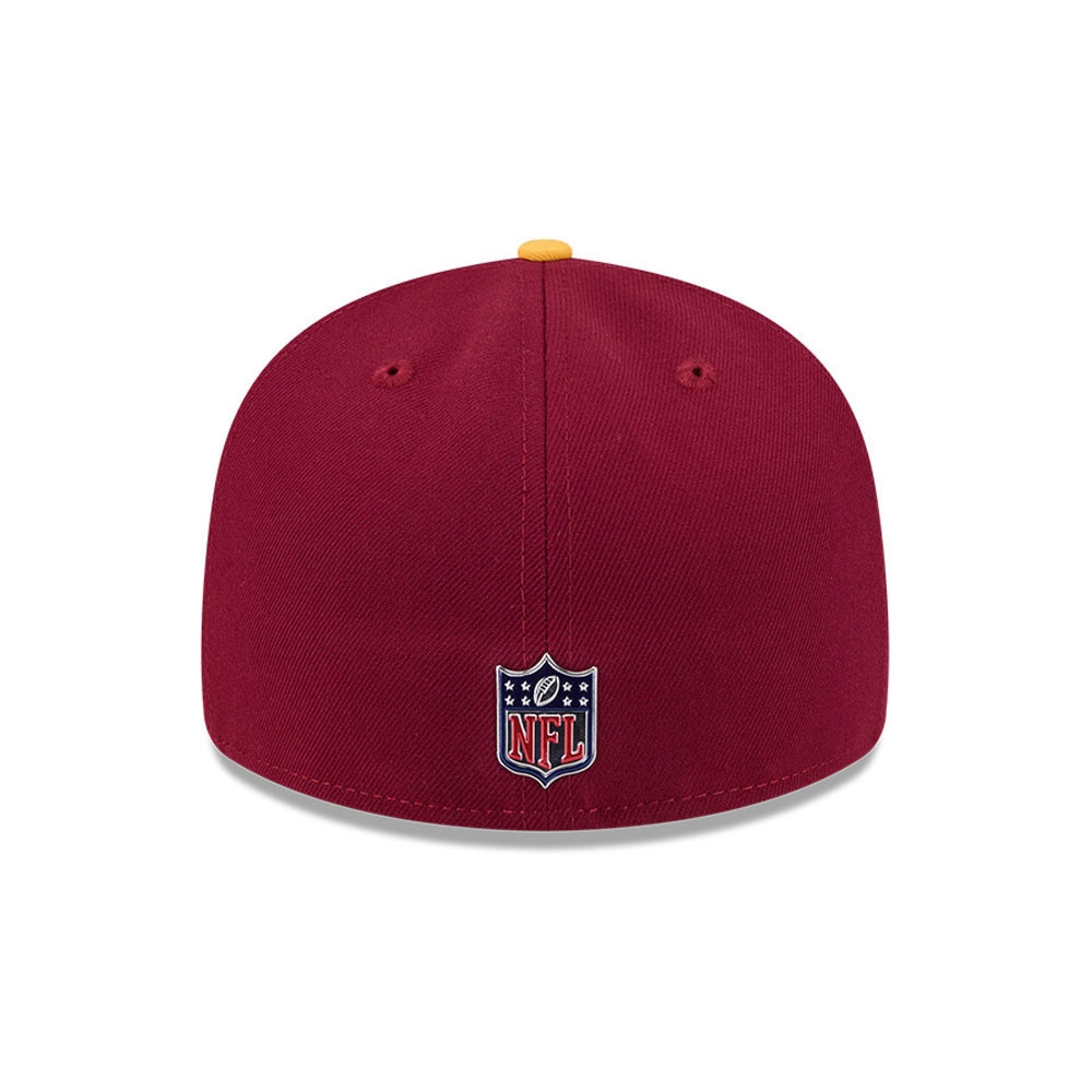 Washington Commanders 2026 NFL Draft Pre-Curved 59FIFTY Fitted Cap