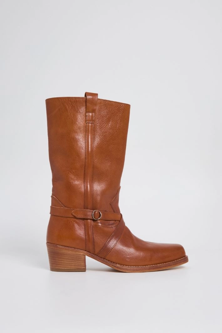 Leather boots - LEATHER