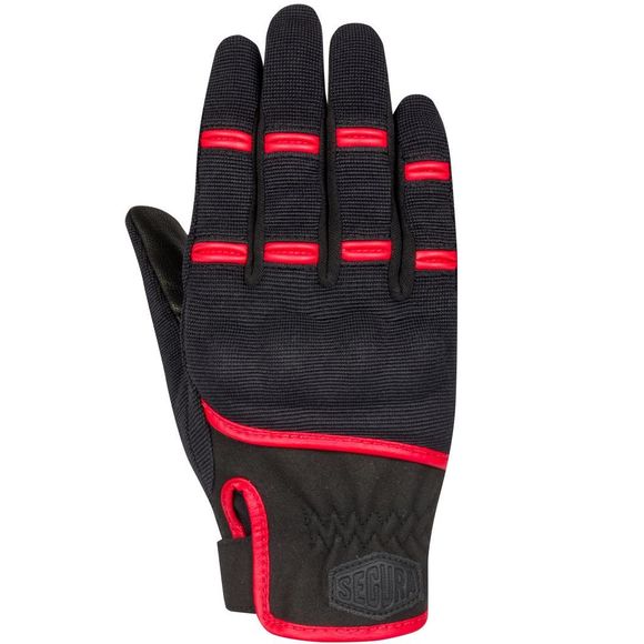 Gants Segura LADY PALMER - Noir / RougeRef : SG1512