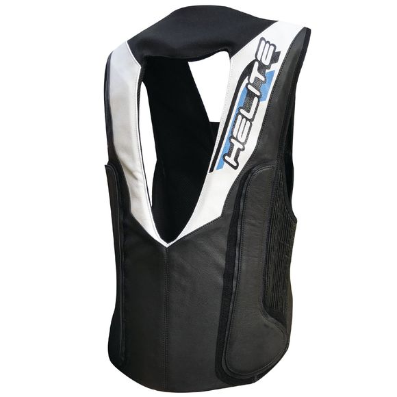 Helite GP-AIR Leather Motorcycle Airbag - BlackRef: HT0019