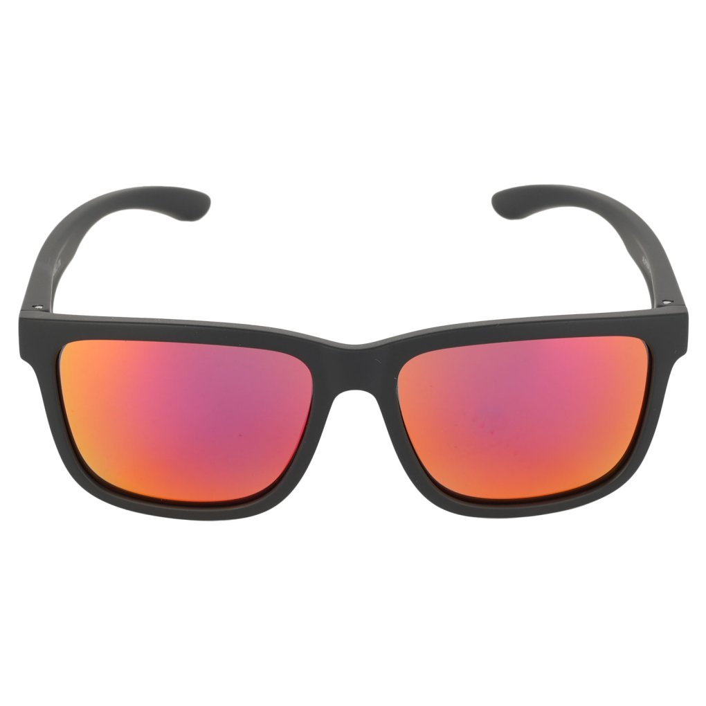 Alpina Burst Glasses - black matt/mirror red