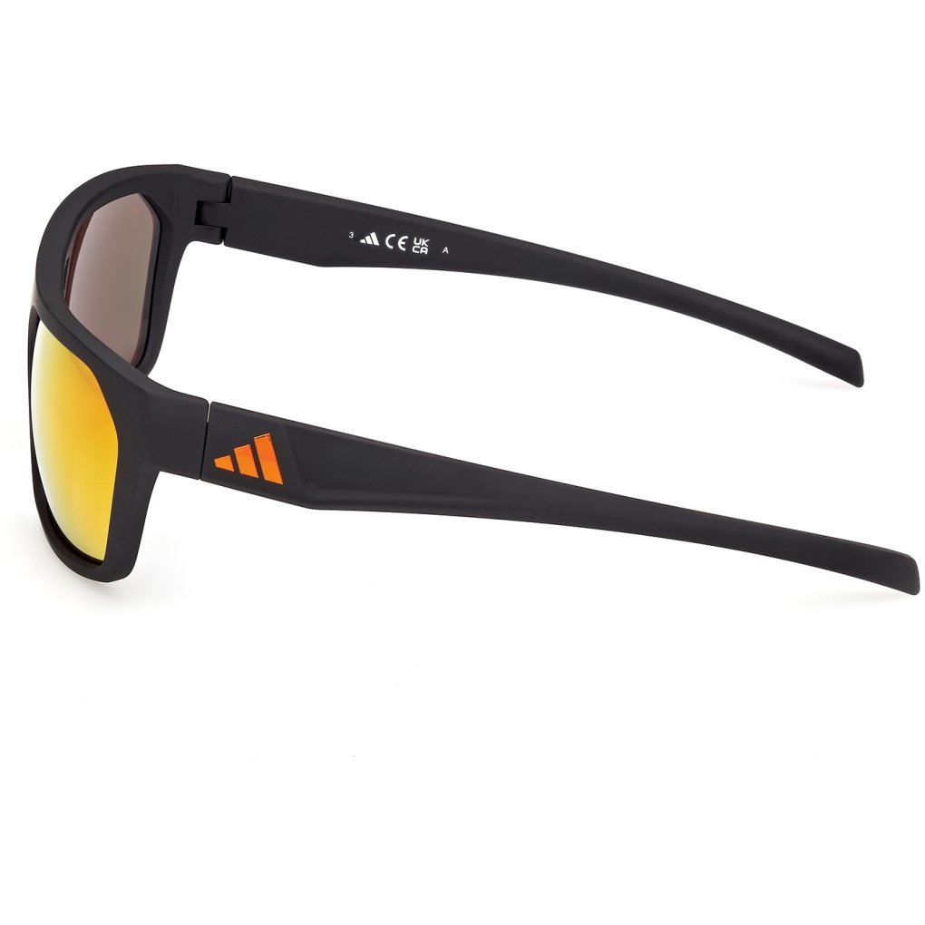 adidas Essentials ES0004 Glasses - matte black / roviex mirror