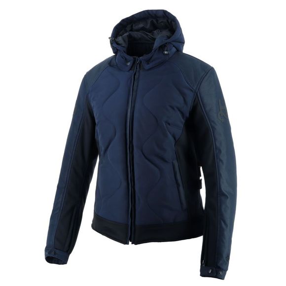 Blouson Moto Helstons ALASKA GIRL - Bleu / NoirRef : HS1307